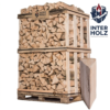 Brennholz Premium Hartholz – Palette mit kammergetrocknetem Kaminholz von INTER HOLZ